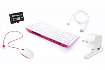 kits RASPBERRY PI RASPBERRY PI 400 UNIT, DE LAYOUT, FULL KIT (10 PIECES), KIT 75X10