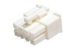 Nekategorizirano MOLEX Connector Housing, Nylon 66, Natural, Mini-Fit Jr. 5557 Series, Receptacle, 8 Ways, 4.2 mm, MOLEX 39-01-2085